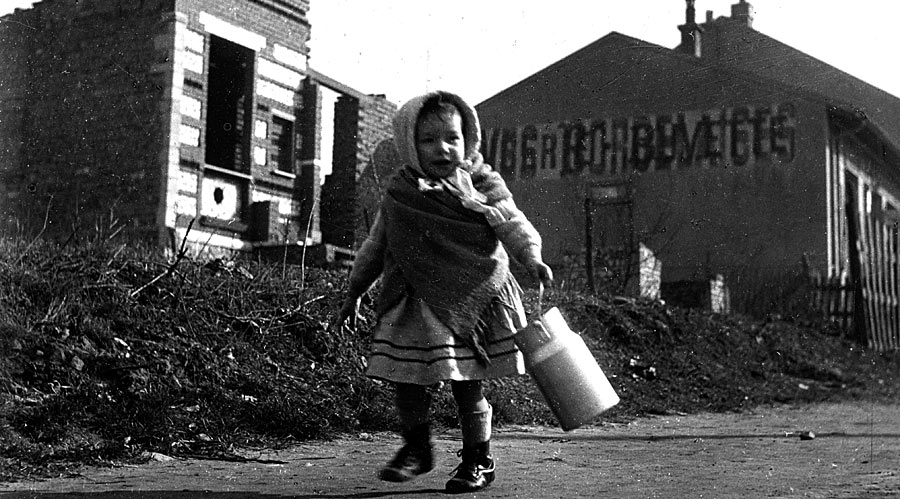 Robert Doisneau - Le bidon de Lait